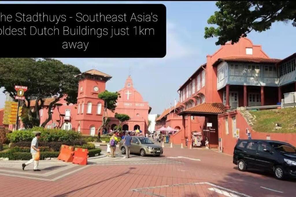 2 Bedroom Apartment Next To Historical Spots Malacca Exterior foto